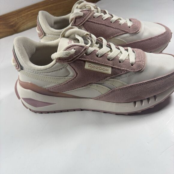 Reebok Forte Racer Women's 7 Pink White Athletic Shoes Sneakers Casual Walking - Picture 4 of 13